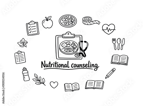 A couple sharing a passionate kiss in a romantic setting. Hand drawn illustration of A couple sharing a