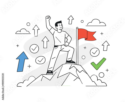 A black-and-white human crowd layered into a single historical mass, faces from different eras blended