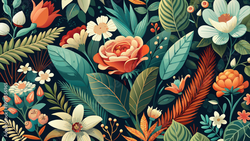 seamless floral pattern