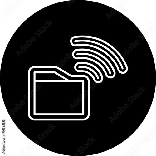 File Broadcast Icon