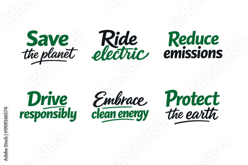 Promoting sustainability with eco-friendly messages and green initiatives