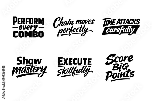 Motivational gaming phrases for skill enhancement and high scoring