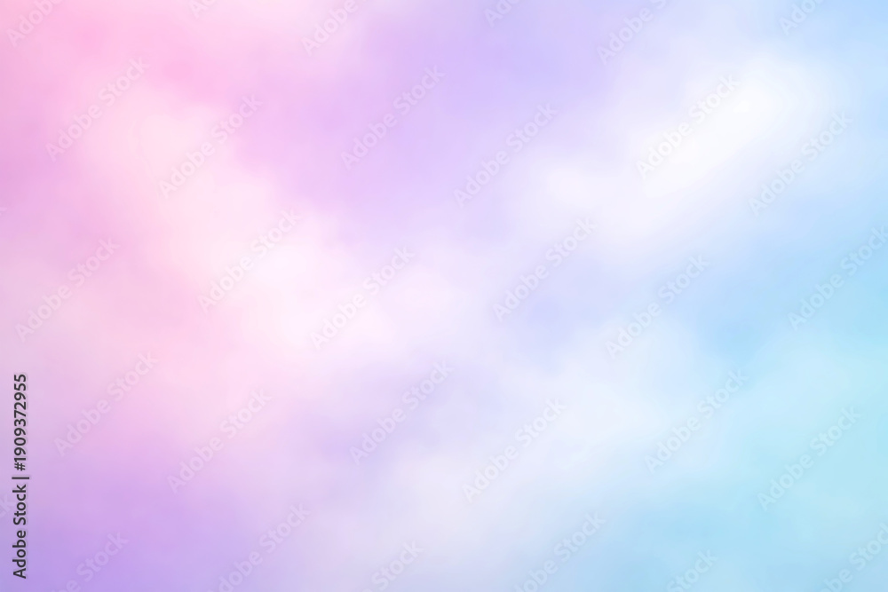 Fototapeta premium Soft pastel gradient fog abstract background