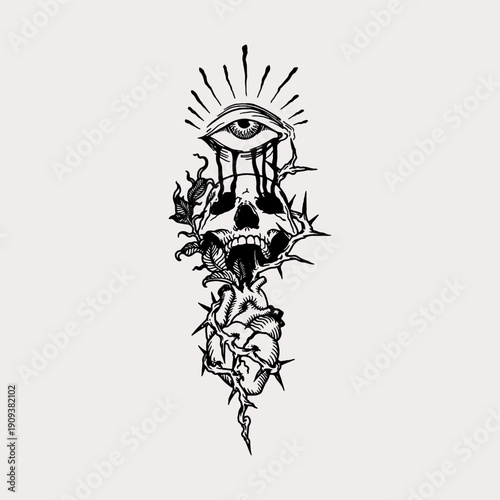 Fotografía Eye of Mortality