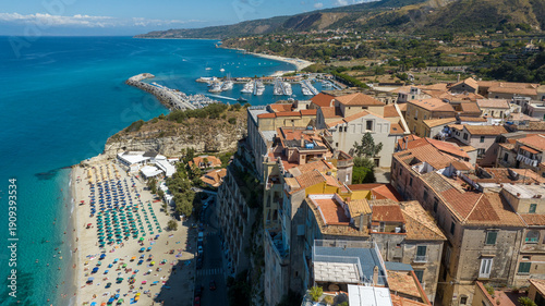 Photos Aerial view of Tropea, Calabria, Italy