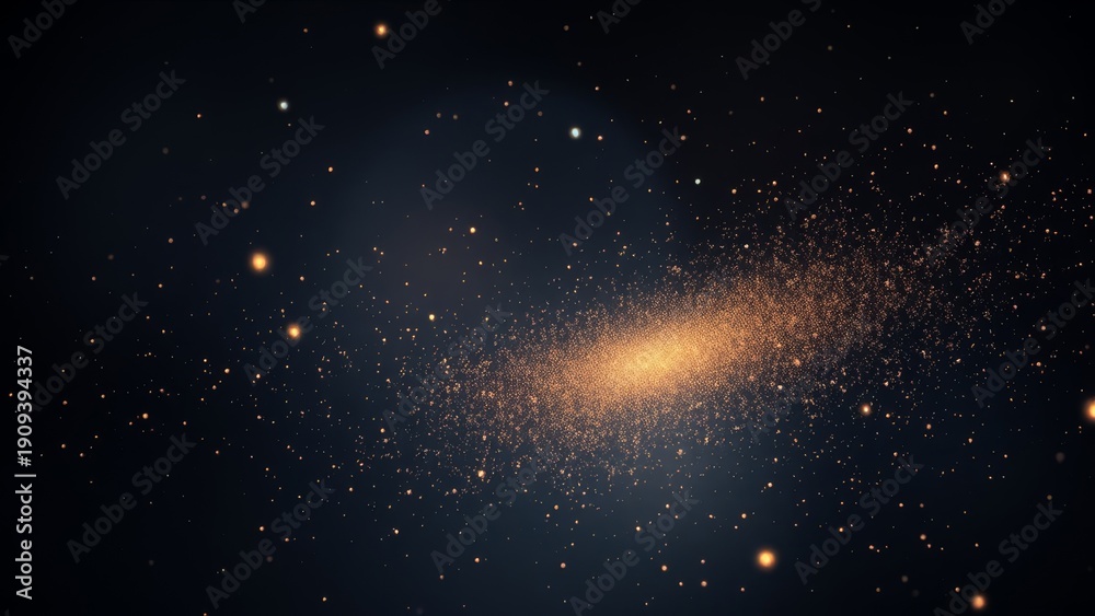 Fototapeta premium Explore the Enigmatic Beauty of the Galaxy: A Stunning Visualization of Cosmic Dust and Stardust in the Expansive Universe