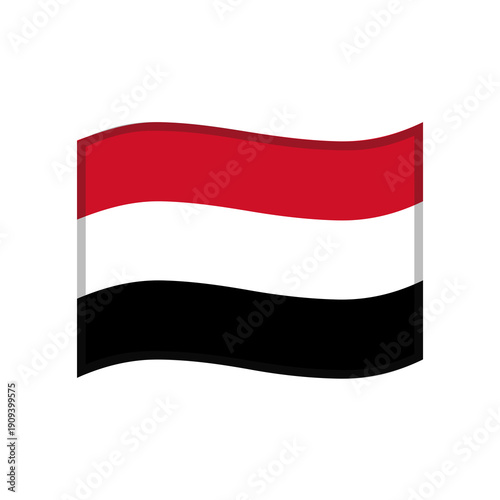 Waving Yemen National Flag Realistic Illustration Free Download Waving Yemen National Flag Realistic Illustration - GFXLoad