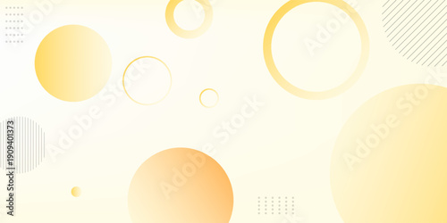 Geometric banner background orange and yellow gradations pattern shape.modern vector eps 10