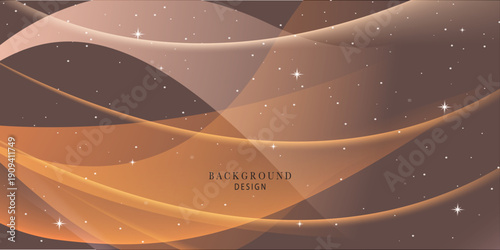 Abstract brownie flame mesh background. Futuristic technology style.