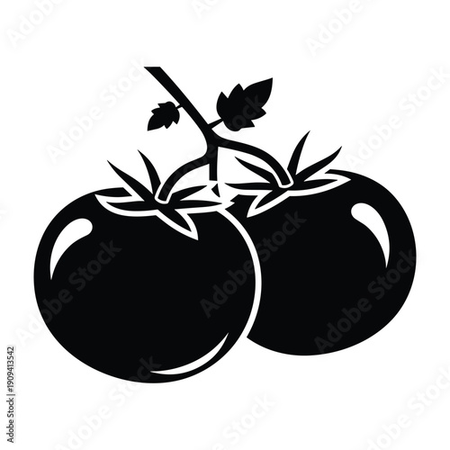 Black Silhouette Stirring With Splashing Liquid Drops On White Background