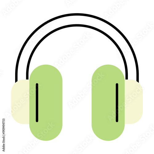 Stylized Headphones