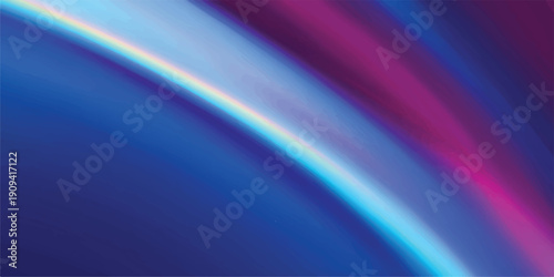 Abstract swirling fluid motion with vibrant neon blue, pink, and white light effects, evoking energy and dynamism