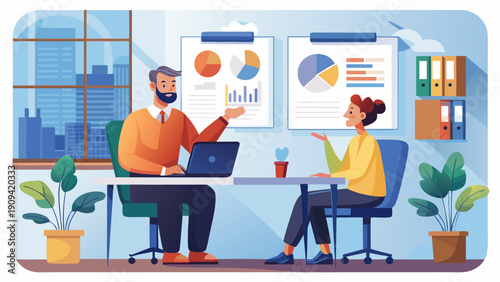 business people in office