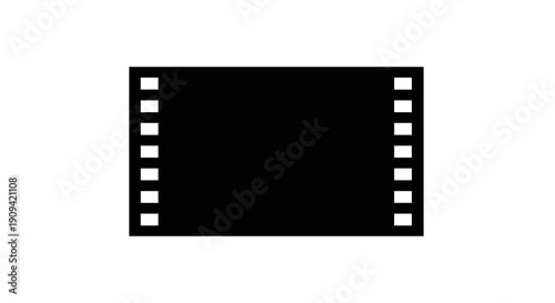 Film Strip Icon Design Element.