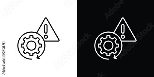 Important Icon Sheet Multiple Style Collection Isolated Vector