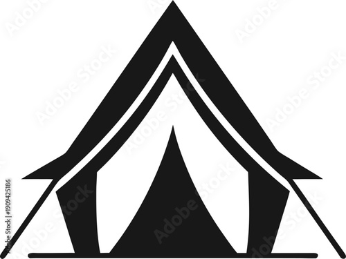 camping tent icon