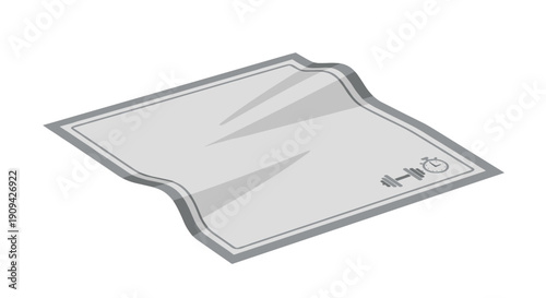 Transparent Plastic Packaging with Faucet.