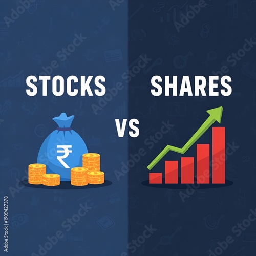 Business graph chart