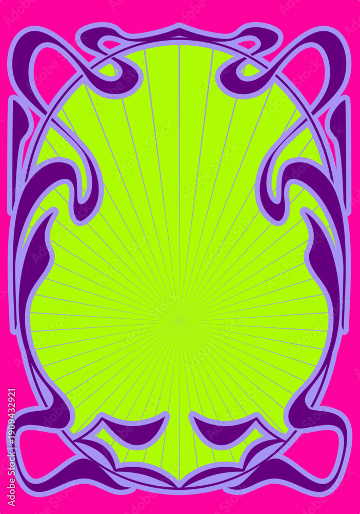 Obraz premium Art Nouveau Decoration