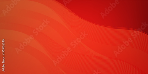 Raster abstract red blurred background, smooth gradient texture color, shiny bright website pattern, banner header or sidebar graphic art image