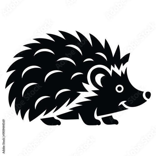 Solid black autumn themed cute icon vector perfect for fall season design minimal symbols decorative branding and creative visual projects