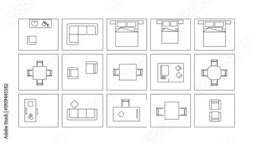 furniture layout, top view, interior design, home decor, floor plan