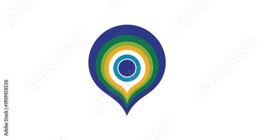 Vibrant Circular Pattern with Concentric Rings Free Download Vibrant Circular Pattern with Concentric Rings - GFXLoad
