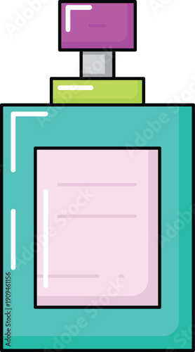 design Perfume illustration icon