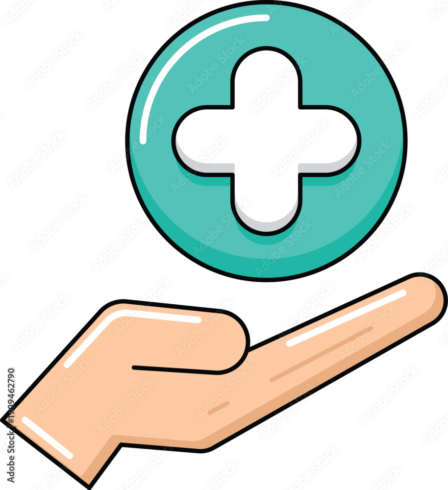 Fototapeta premium design Treatment illustration icon