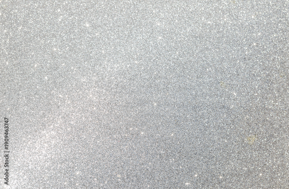 Obraz premium Grey glitter texture background, blank shiny grey glitter pattern background