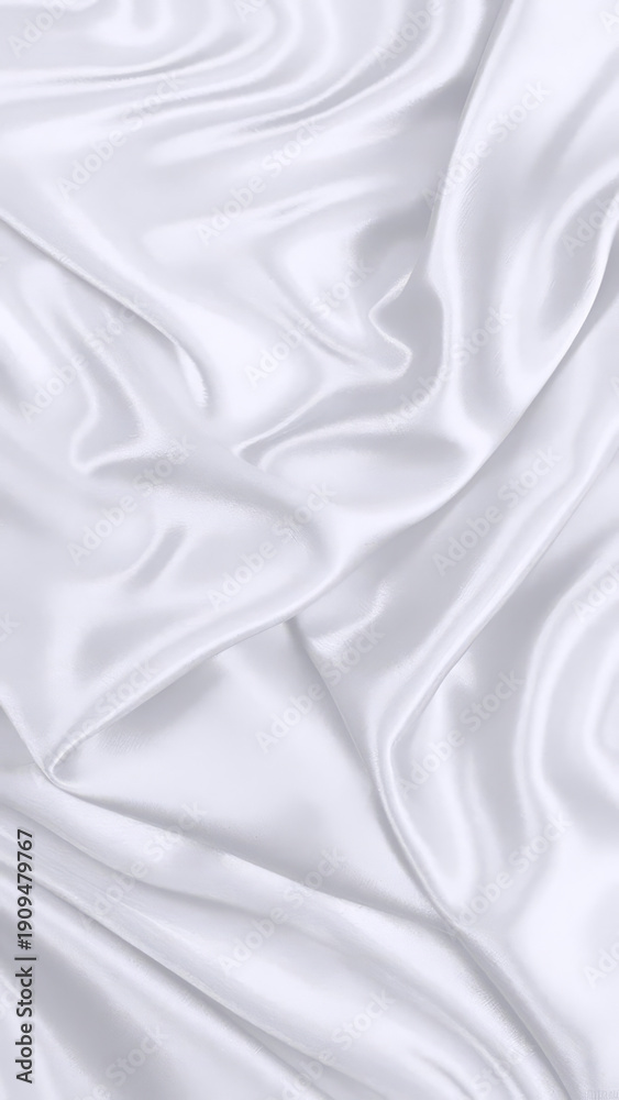 Obraz premium white silk background