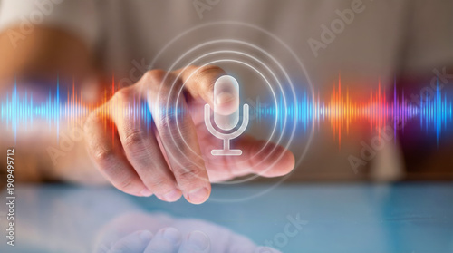 Voiceassistant Microphone Audio Speechrecognition Technology
