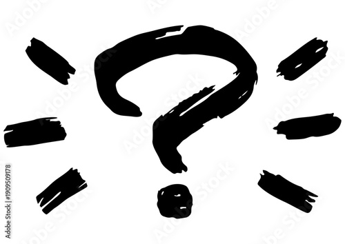 クエスチョンマークのアイコン。ハテナマーク。