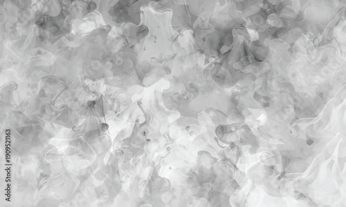 Abstract fog and mist blending into a dramatic visual backdrop