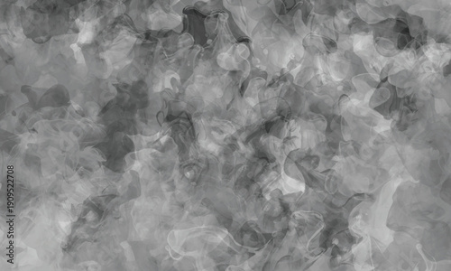 Ethereal haze background with swirling vapor and soft gradients