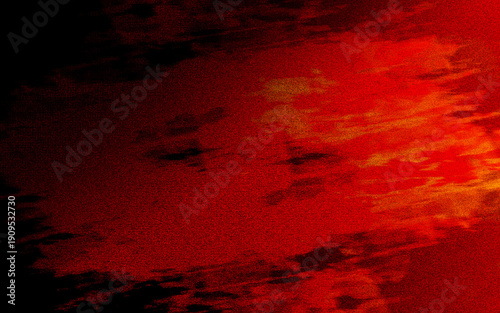 This abstract background showcases a powerful dark red grunge texture combined with distressed brush strokes and dramatic black shadow gradients. Ideal for posters, album covers