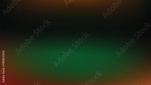 Abstract Gradient Background, Dark Emerald And Crimson Colors