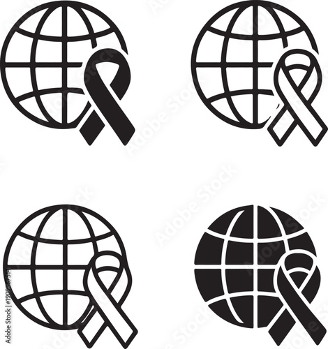 Parkinsons Banner Icon, Parkinsons awareness campaign, Parkinsons medical support concept, Parkinsons health advocacy promotion, neurology disease vector isolated