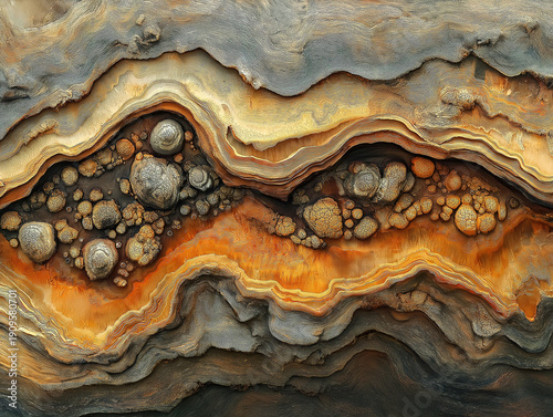 Detailed texture of tree bark with complex, natural designs