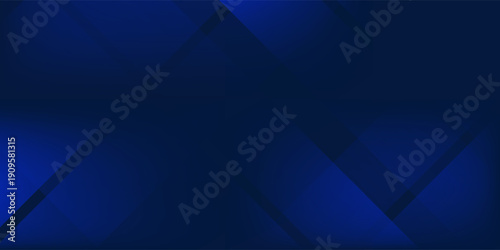 Art dark navy blue silver abstract pattern background. Geometric shape. Line triangle angle fold polygon diamond 3D design abstract simple