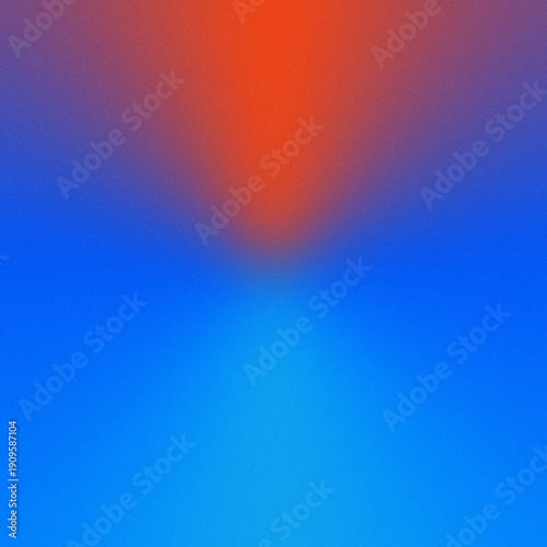 Obraz na płótnie Abstract gradient background featuring vibrant shades of blue and orange