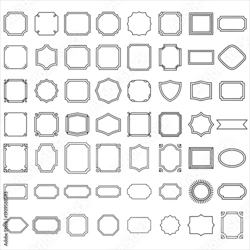 Decorative Text Box SVG Clipart