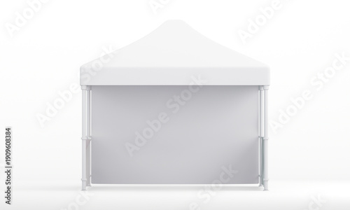 Event tent isolated Mockup. 3D rendering