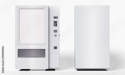 Vending machine mockup