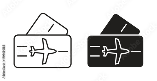Air tickets icon