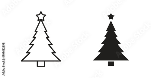 Christmas tree icon