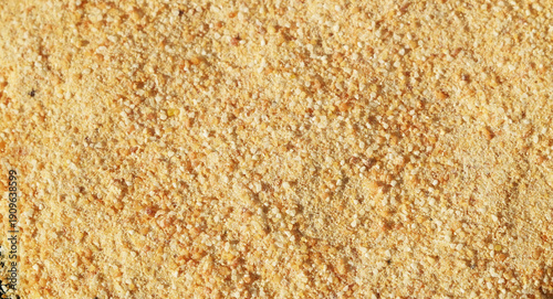Garlic Powder Texture Background, Dried Ground Garlic Spice Macro