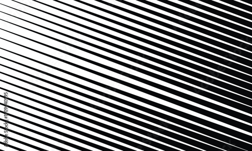 Manga Speed Lines Effect Vector Illustration