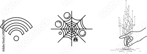 A simple image with the text vector file on a white background.