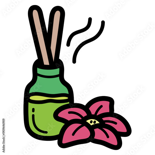 aromatherapy illustration